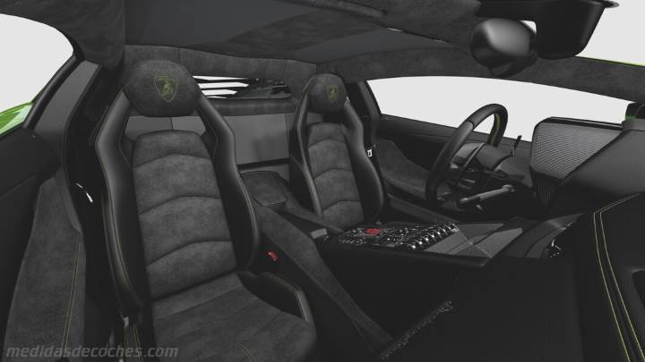 Interior Lamborghini Aventador S Coupé 2017
