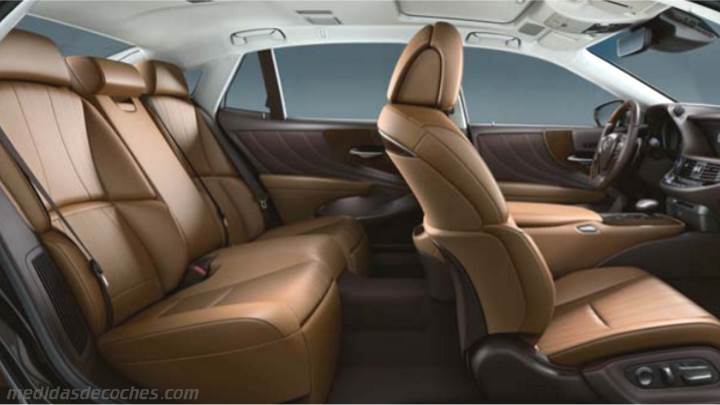 Interior Lexus LS 2021