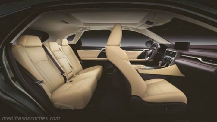 Interior Lexus RX 2020