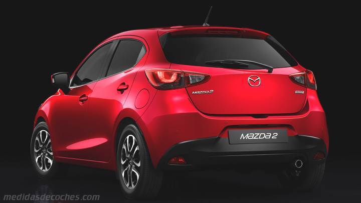 Maletero Mazda 2 2015
