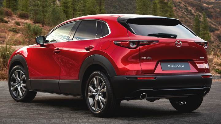 Medidas Mazda CX-30 2020, maletero e interior