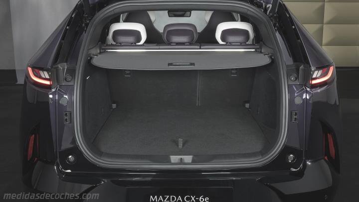 Maletero Mazda CX-6e 2026