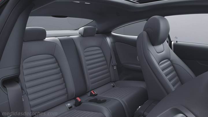 Interior Mercedes-Benz Clase C Coupé 2018