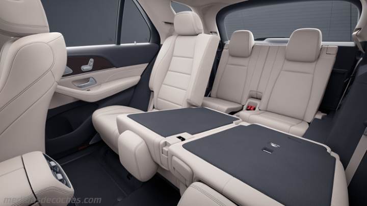 Medidas Mercedes-Benz GLE SUV 2019, maletero e interior