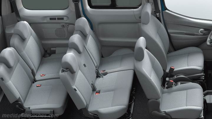 Interior Nissan e-NV200 Evalia 2018