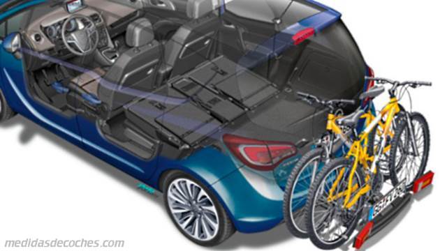 Maletero Opel Meriva 2014