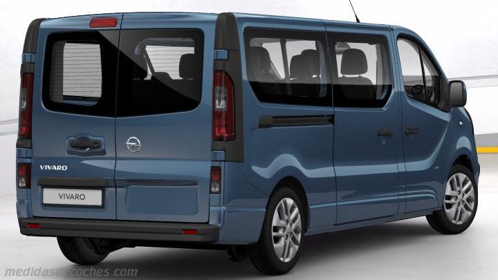Maletero Opel Vivaro Combi Larga 2015