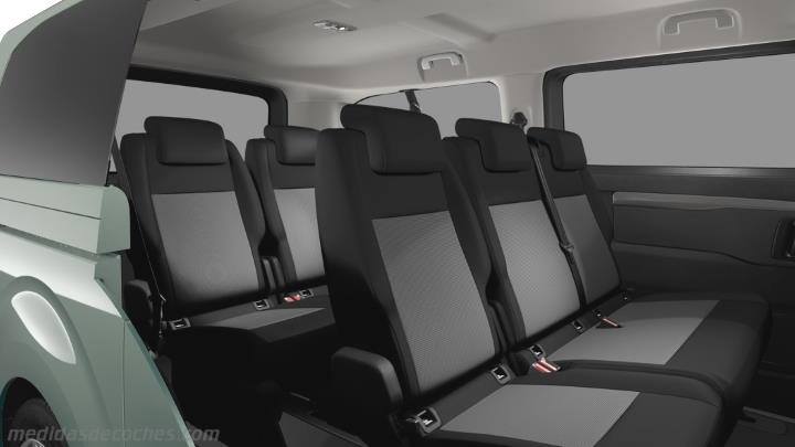 Interior Peugeot Traveller Larga 2024