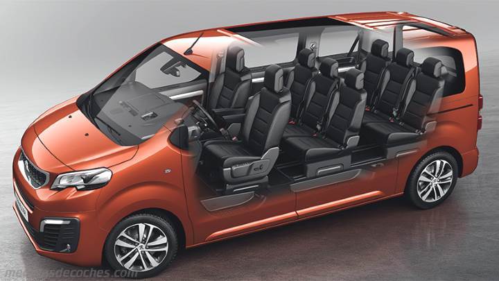 Interior Peugeot Traveller Standard 2016