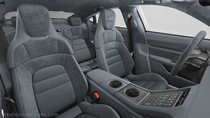 Interior Porsche Taycan 2020