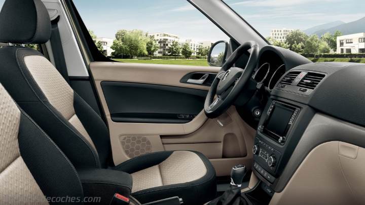 Interior Skoda Yeti 2014