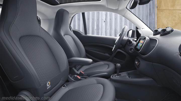 Interior Smart EQ fortwo cabrio 2020