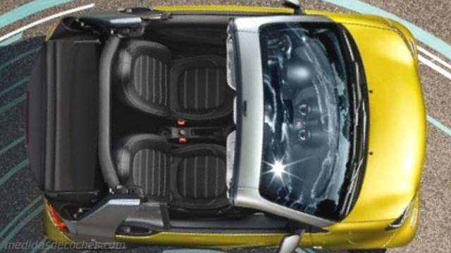 Interior Smart fortwo cabrio 2016
