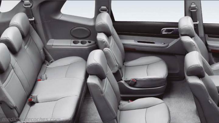 Interior SsangYong Rodius 2013