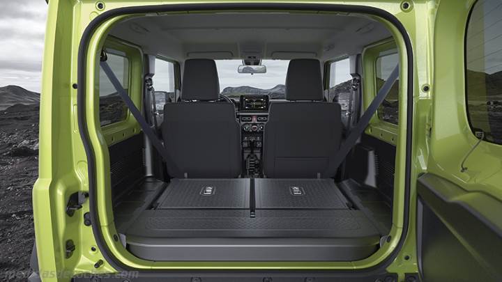 Medidas Suzuki  Jimny 2019 maletero e interior