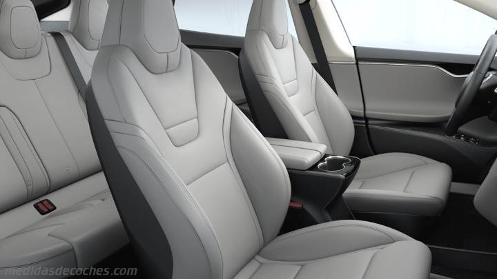 Interior Tesla Model S 2013