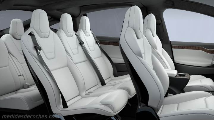 Interior Tesla Model X 2016