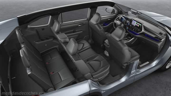 Interior Toyota Highlander 2021
