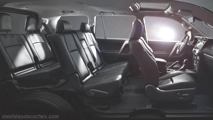 Interior Toyota Land Cruiser 5p 2021