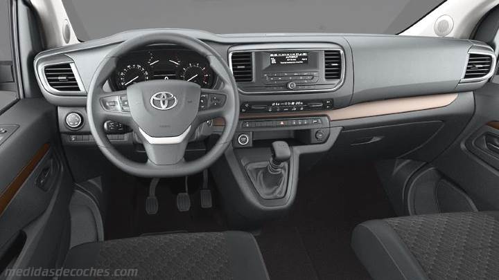 Salpicadero Toyota Proace Verso Media 2016