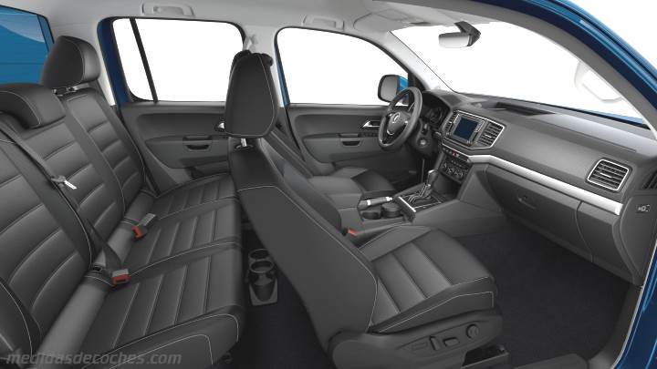 Interior Volkswagen Amarok 2016