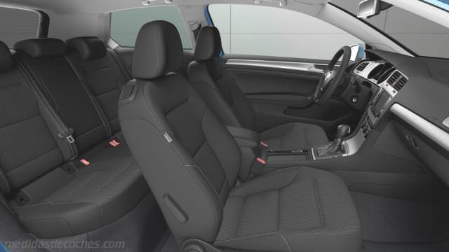 Interior Volkswagen Golf 2012