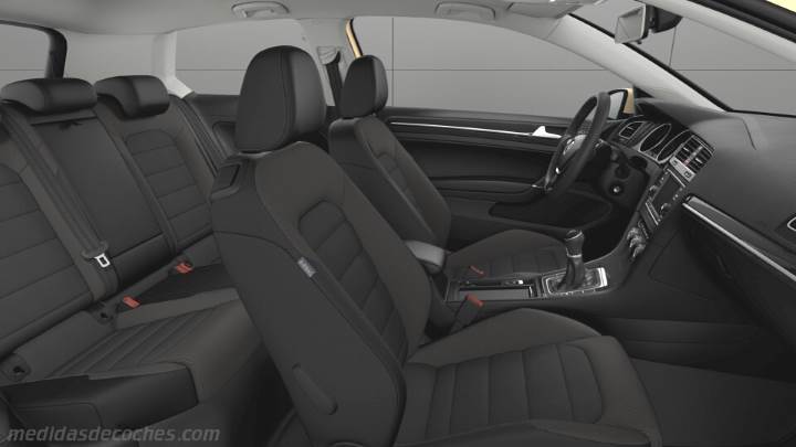 Interior Volkswagen Golf 2017