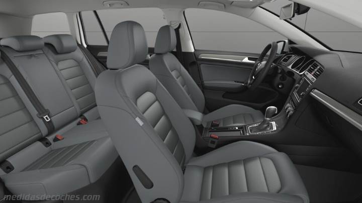 Interior Volkswagen Golf Alltrack 2017