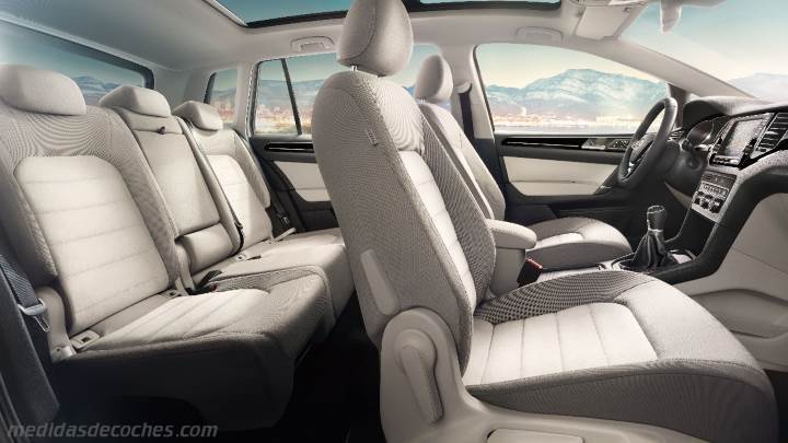 Interior Volkswagen Golf Sportsvan 2014
