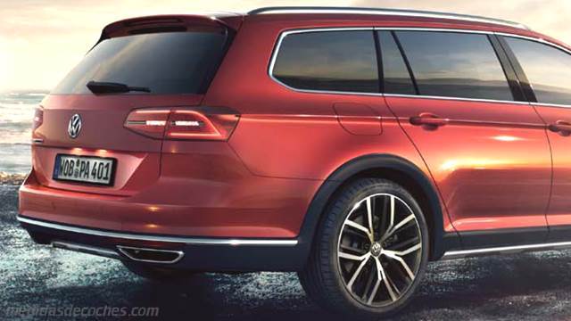 Maletero Volkswagen Passat Alltrack 2015