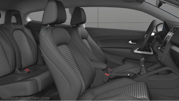Interior Volkswagen Scirocco 2014