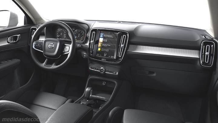 Resultado de imagen de volvo XC40 interior