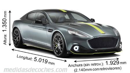 La berlina de lujo Aston-Martin Rapide AMR