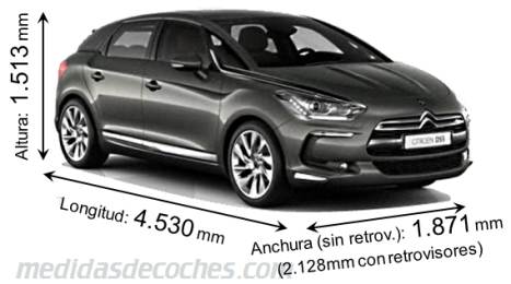 Medidas DS DS5 2012