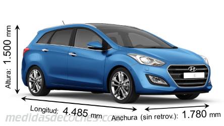 Medidas Hyundai i30 Cw 2015