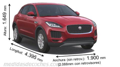 Medidas Jaguar E-PACE 2018