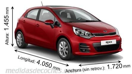 Medidas Kia Rio 2015