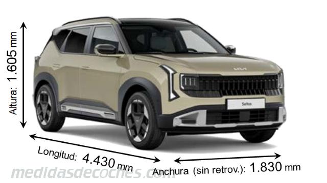 Dimensiones Kia Seltos