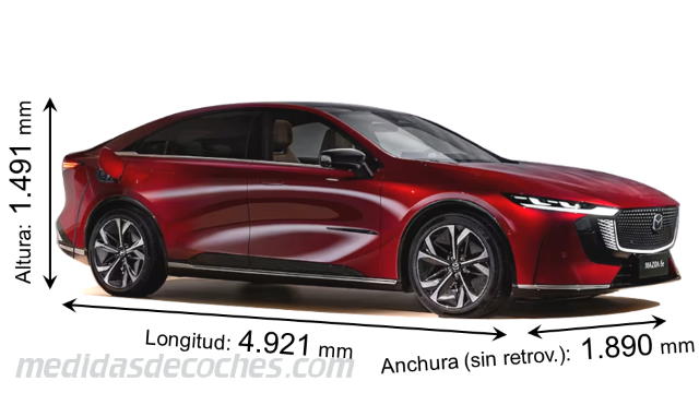 Mazda 6e dimensiones