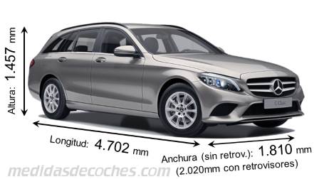 Medidas Mercedes-Benz Clase C Estate 2018