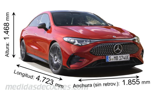 Dimensiones Mercedes-Benz CLA