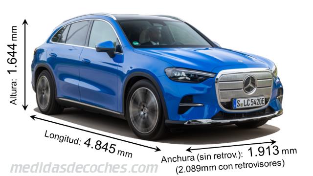 Dimensiones Mercedes-Benz GLC Eléctrico
