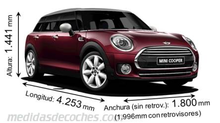 Medidas MINI Clubman 2015