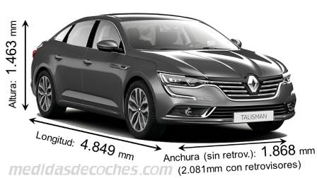 Medidas Renault Talisman 2016