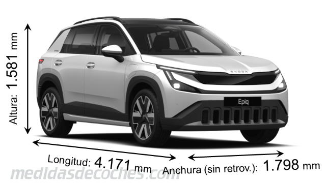 Dimensiones Skoda Epiq
