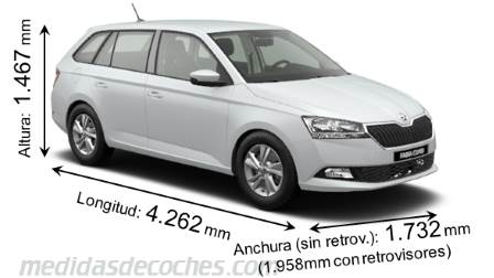 Medidas de Škoda Fabia Combi