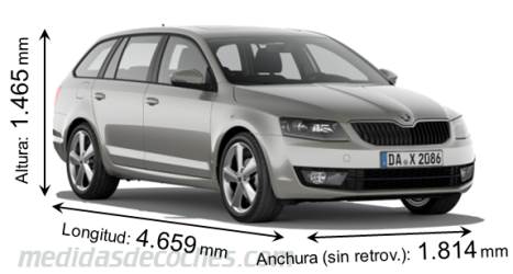 Medidas Skoda Octavia Combi 2013