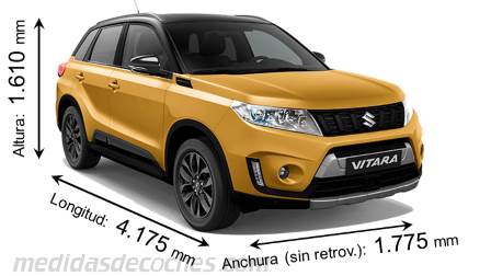 Suzuki Vitara tamaño