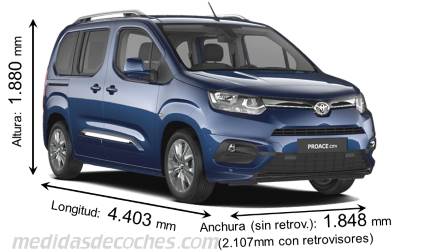 Toyota Proace City Verso Media 2020