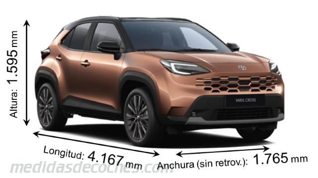 Dimensiones Toyota Yaris Cross